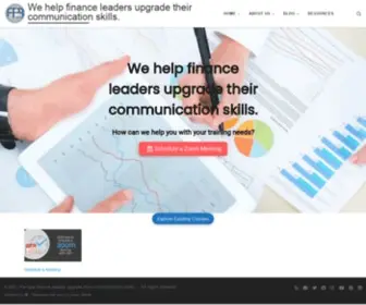 Thefpagroup.com(We help finance leaders upgrade their communication skills) Screenshot