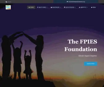 Thefpiesfoundation.org(The FPIES Foundation is dedicated to overcoming the challenges of FPIES by offering tools for education) Screenshot