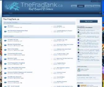 Thefragtank.ca(The) Screenshot