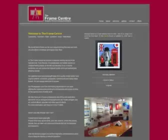 Theframecentre.com(The frame centre) Screenshot