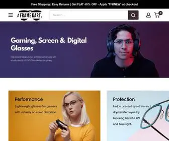 Theframekart.com(Twin Eyewear) Screenshot