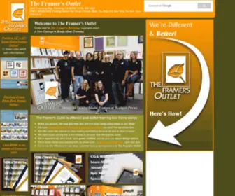 Theframersoutlet.com(The Framer's Outlet) Screenshot