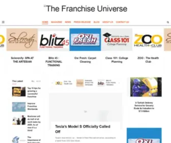 Thefranchiseuniverse.com(Global Franchise Magazine) Screenshot