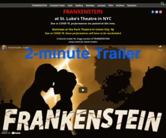 Thefrankensteinmusical.com(FRANKENSTEIN) Screenshot