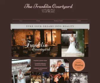 Thefranklincourtyard.com(Home) Screenshot