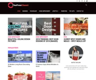 Thefreecloset.com(The Free Closet) Screenshot