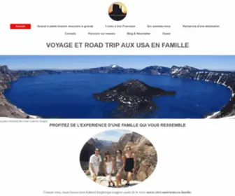 Thefreemanscompany.fr(Voyage aux USA en Famille) Screenshot