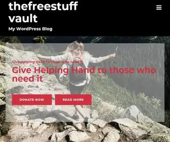 ThefreestuffVault.com(My WordPress Blog) Screenshot