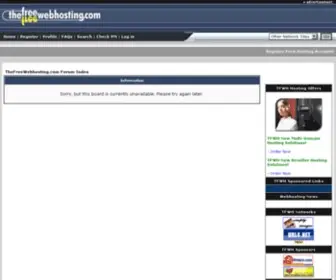 Thefreewebhosting.com(Thefreewebhosting) Screenshot