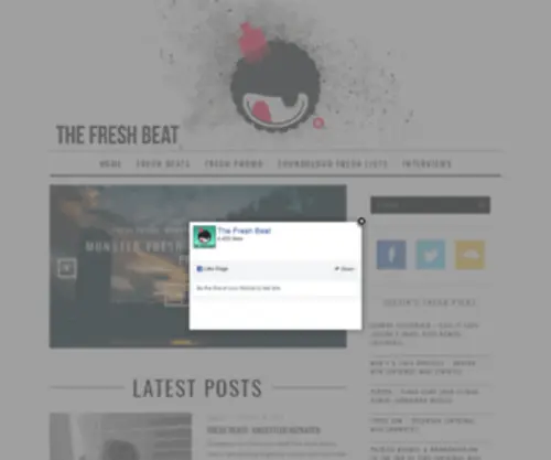 Thefreshbeat.com(Thefreshbeat) Screenshot