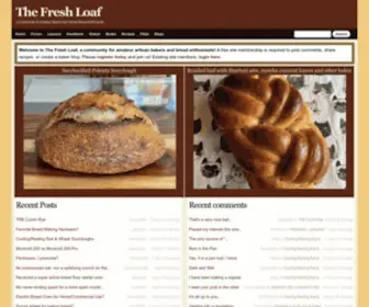 Thefreshloaf.com(The Fresh Loaf) Screenshot