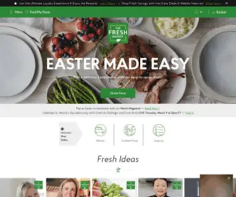 Thefreshmarket.com(The Fresh Market) Screenshot