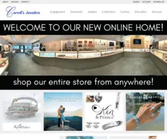 Thefriendlyjeweler.com(Carroll&#039;s Jewelers) Screenshot