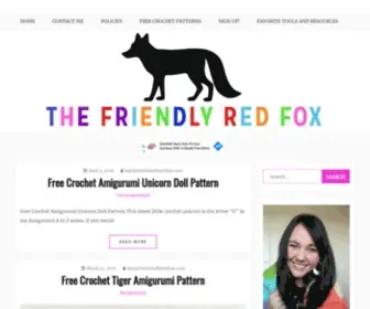 Thefriendlyredfox.com(Creating Warmth) Screenshot