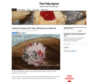 Thefrillyapron.com(The Frilly Apron) Screenshot