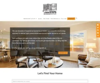 Thefrontsteps.com(San Francisco Real Estate) Screenshot