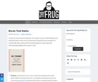 Thefrug.com(The Frug) Screenshot