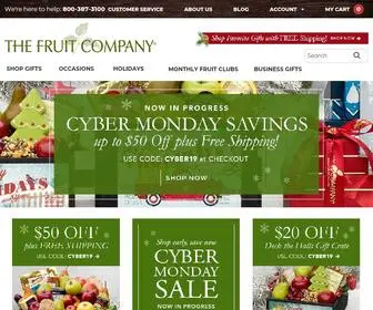 Thefruitcompany.com(Fruit Baskets & Fresh Fruit Gifts) Screenshot