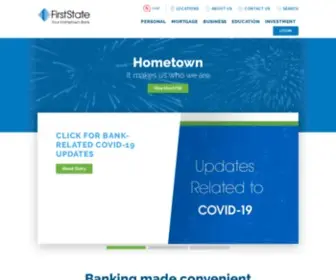 Thefsb.com(First State Bank) Screenshot