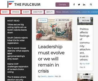 Thefulcrum.us(The Fulcrum) Screenshot