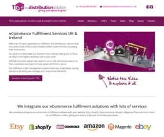 Thefulfilmentsolution.com(ECommerce Fulfilment UK & Ireland) Screenshot