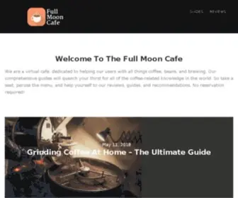 Thefullmooncafe.com(The Full Moon Cafe) Screenshot