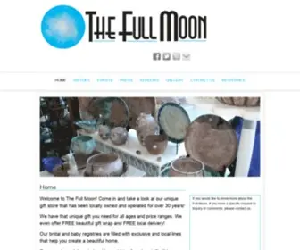 Thefullmoonlittlerock.com(The Full Moon) Screenshot