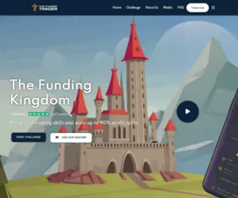 Thefundedtraderprogram.com(The Funded Trader) Screenshot