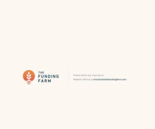 Thefundingfarm.com(Investing in the Midwest) Screenshot