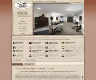 Thefuneralchapel.net(The Funeral Chapel) Screenshot