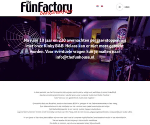 Thefunfactory.nl(The Funfactory) Screenshot