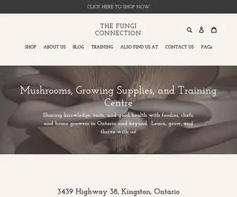 Thefungiconnection.com(The Fungi Connection) Screenshot