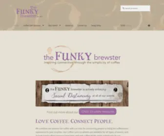 Thefunkybrewster.com(The Funky Brewster Coffee Catering) Screenshot