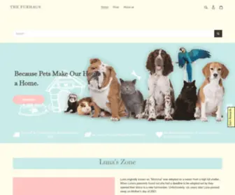 Thefurhaus.ca(The Furhaus Pet Services and Goods) Screenshot