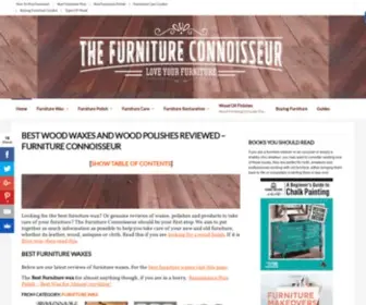 Thefurnitureconnoisseur.com(FURNITURE) Screenshot