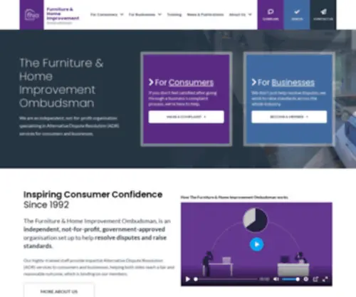 Thefurnitureombudsman.org(The Furniture Ombudsman) Screenshot