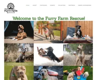 Thefurryfarmrescue.org(The Furry Farm) Screenshot