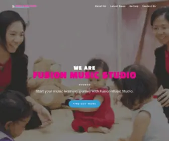 Thefusionmusicstudio.com(Fusion Music Studio Sdn) Screenshot