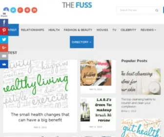 Thefuss.co.uk(The Fuss) Screenshot