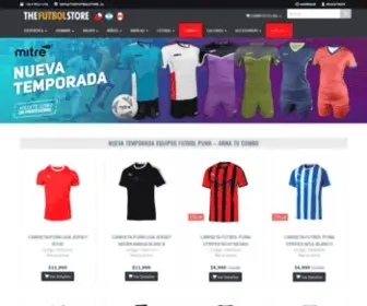 Thefutbolstore.cl(The Futbol Store Chile) Screenshot