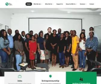 Thefutureafrica.com(The Future Project) Screenshot