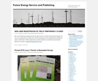 Thefutureenergy.org(Future Energy Service and Publishing) Screenshot