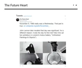 Thefutureheart.com(The Future Heart) Screenshot