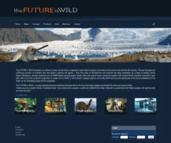 Thefutureiswild.com(The FUTURE is WILD) Screenshot