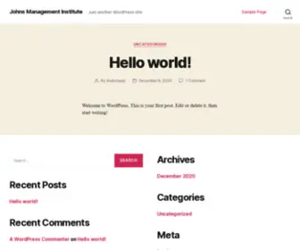 Thefuturelinks.com(Just another WordPress site) Screenshot