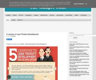 Thegadgetcode.com(The Gadget Code) Screenshot