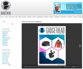 Thegadgethead.com(GADGETHEAD New Products Reviewed & Rated) Screenshot