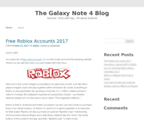 Thegalaxynote4.com(Galaxy Note 4 Release Date) Screenshot