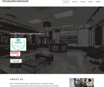 Thegalleriahairsalon.com(The Galleria Hair Salon) Screenshot