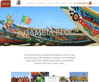 Thegambiablog.co.uk(The Gambia blog) Screenshot